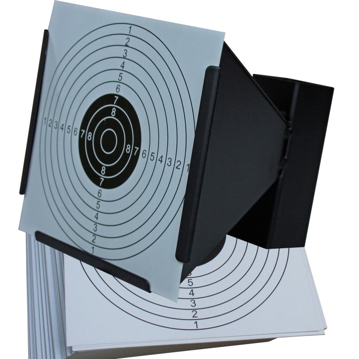 LANDMANN bullet trap funnel 14 x 14 cm incl. 100 targets